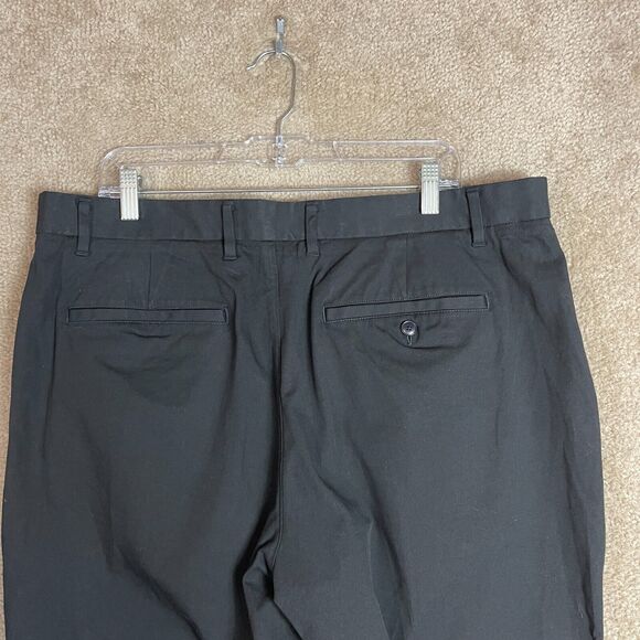 Everlane Chino Pants Mens Size 38 x 32 Black Stretch Straight Sweat Wicking NEW‎ - Picture 9 of 11